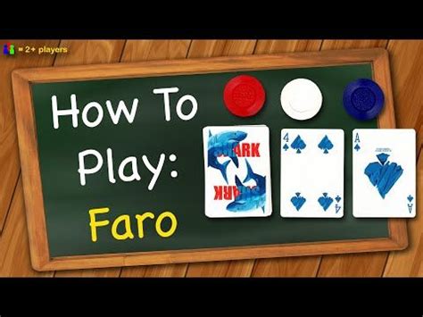 faro game|How to play Faro & Game Rules with Video – PlayingCardDecks.com.